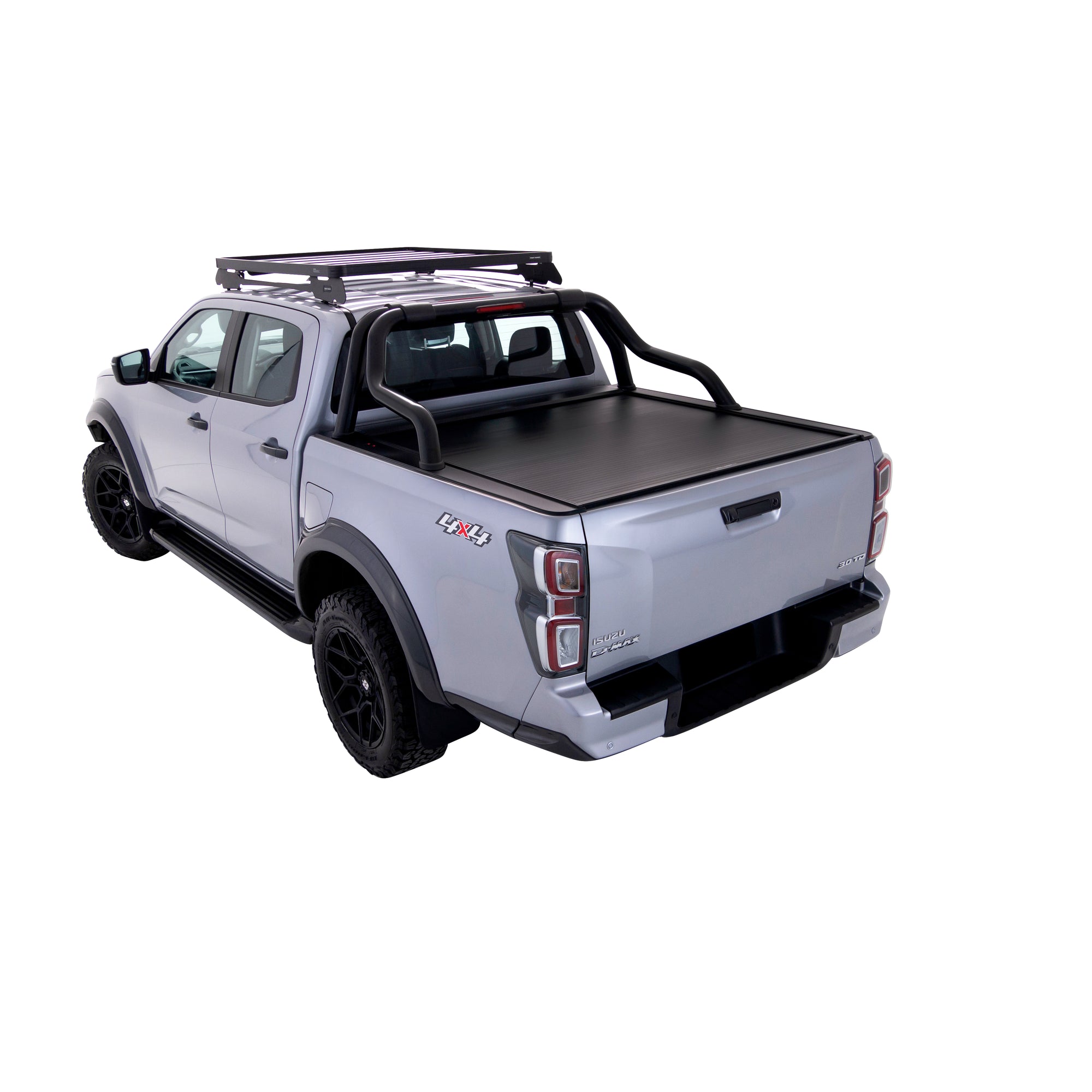 Dual Cab Isuzu D'Max - Roll R Cover with sports bar mounting kit Series 3 - Xtreme Ute Worx