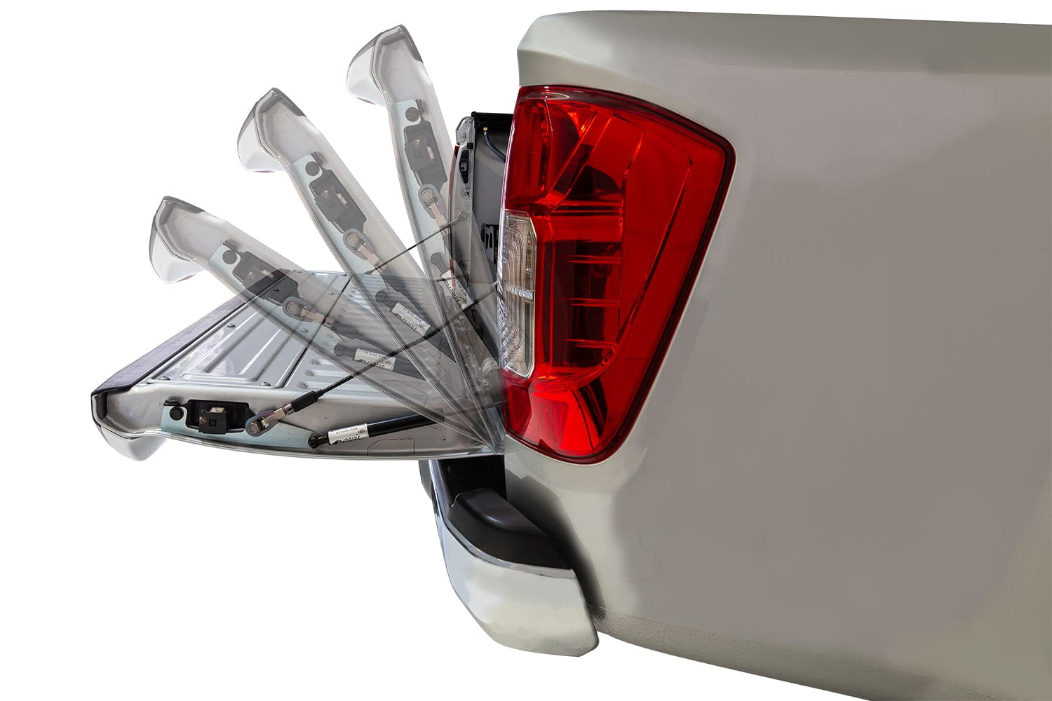Nissan Navara D23 NP300 - Tailgate assist - Xtreme Ute Worx