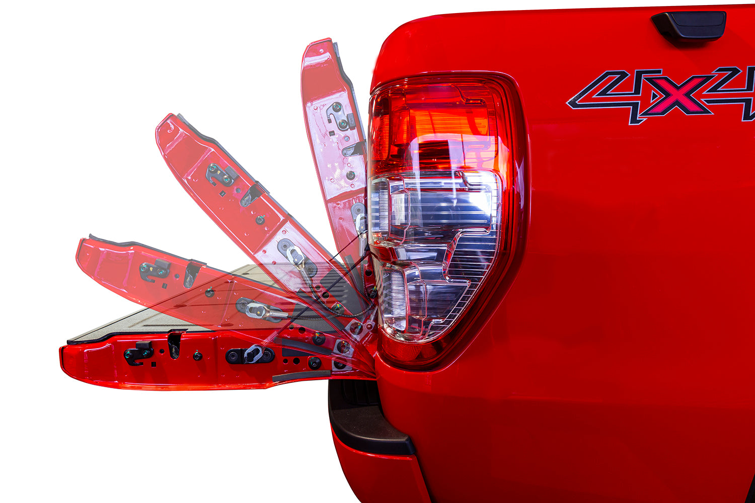 Ford Ranger PX & PU - Tailgate assist - Xtreme Ute Worx