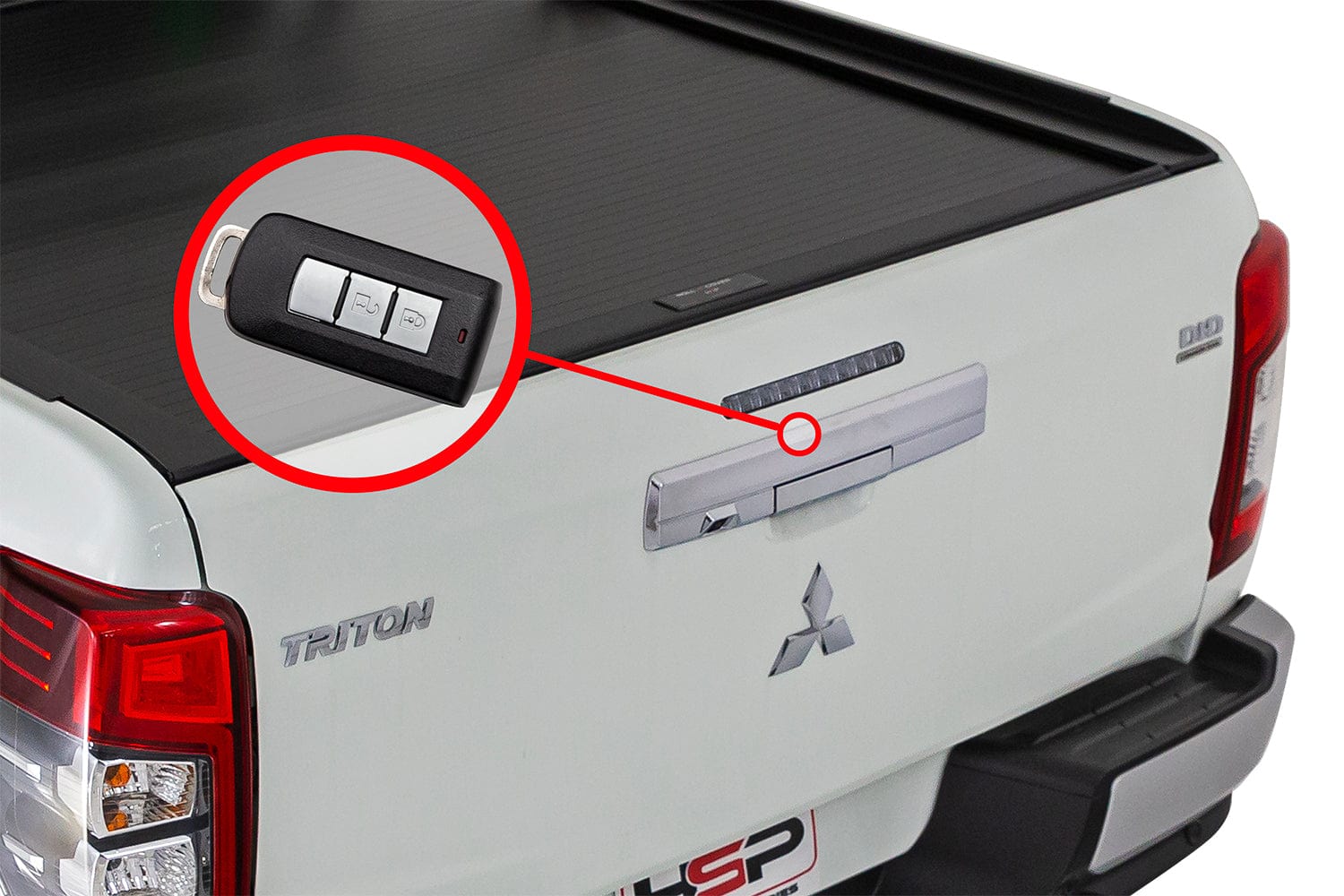 Mitsubishi Triton MQ & MR (GLX & GLX+) with Black Handle - TailLock - Xtreme Ute Worx