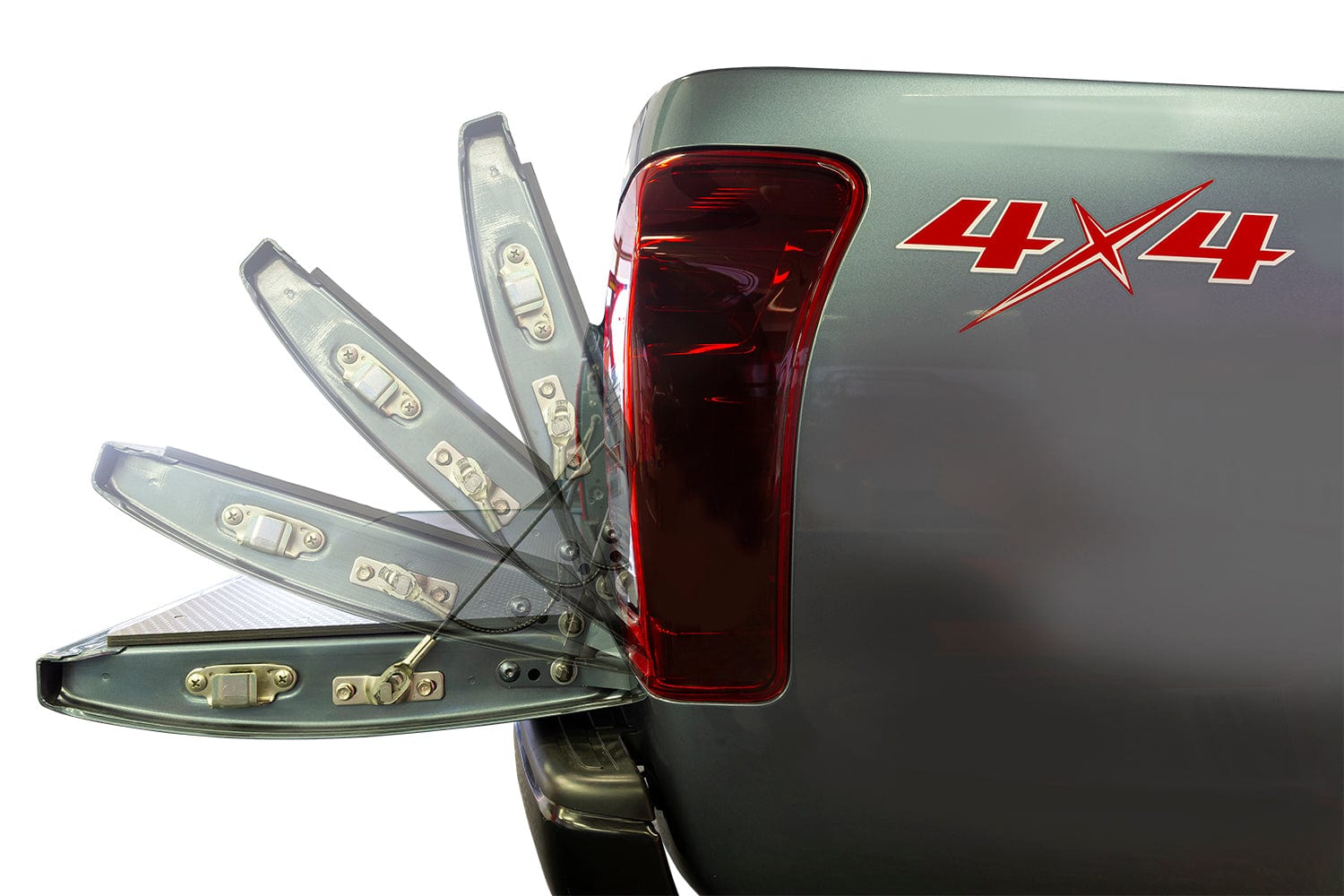 Isuzu D'Max - Tailgate assist Please specify year of vehicle before ordering (default order will be to suit 2016+) - Xtreme Ute Worx